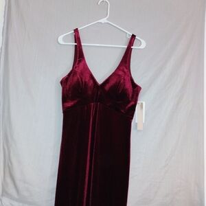 Sequin Hearts Rich Burgundy Dress